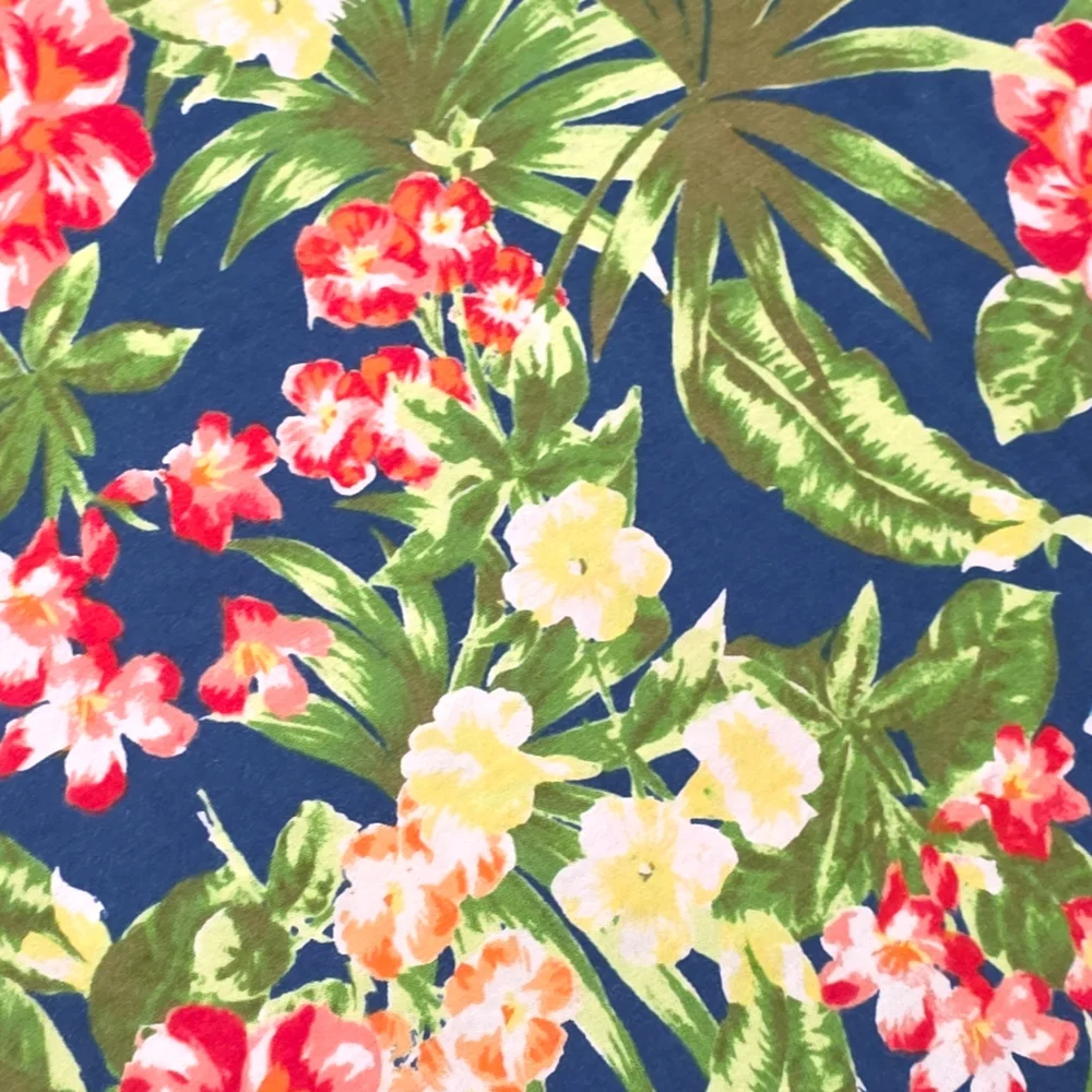 J.Jill Short Sleeve Tropical Shirt Top Blouse Size Medium (M) C88 - Picture 4 of 9